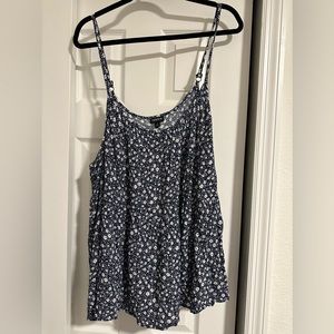 Torrid Floral Tank Blouse 4X